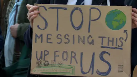 Children had a blunt message business and government