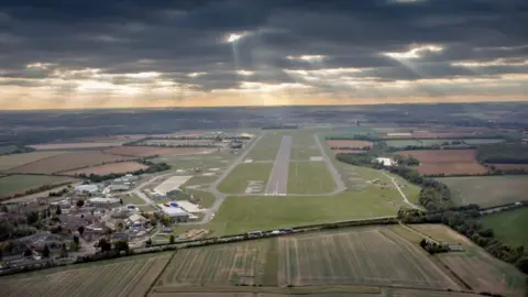 Getty Images An aerial view of RAF Wittering