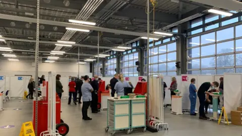 HFRS Basingstoke Fire Station vaccination centre