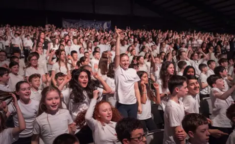 CBoI Peace Proms school choirs