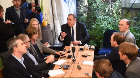 Getty Images salmond press conference