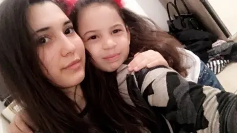 PA Media Angel (left) and Maya El Zubaidy