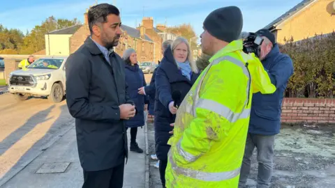 Mr Clark meets Humza Yousaf