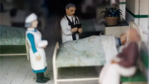 BBC Bekonscot hospital scene