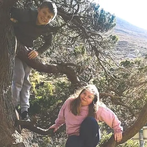 Nichola Thomson Nichola Thomson's children, Charlie, 12, and Erin, 10