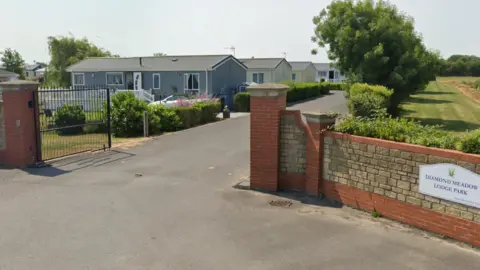 Google A Google street view image of the Diamond Meadow Lodge caravan park