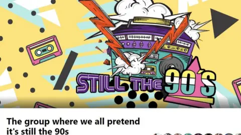 Facebook The group where we all pretend it's still the 90s