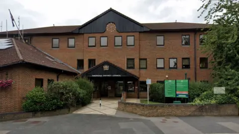 Google Tandridge District Council offices in Oxted