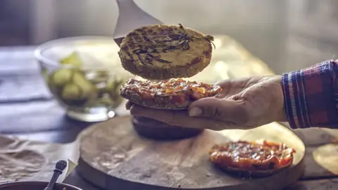 Getty Images Tofu burger