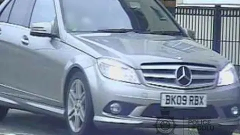 South Wales Police Police are still trying to trace this Mercedes car