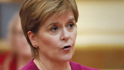 PA Media Nicola Sturgeon