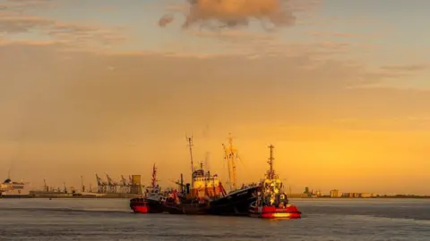 Hull: Yorkshire’s Maritime City Arctic Corsair being towed