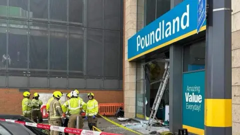 B31 Voices / Kacey Whelan Damaged Poundland store