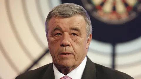 Darts commentator Tony Green