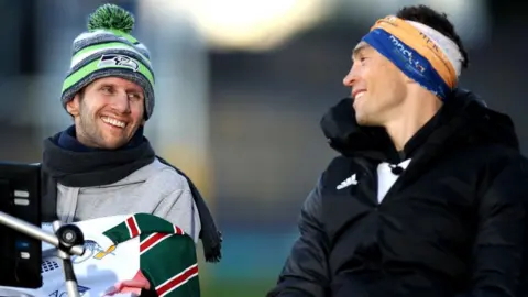 Getty Images Rob Burrow, Kevin Sinfield