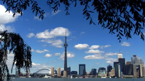 Getty Archive Toronto city skyline