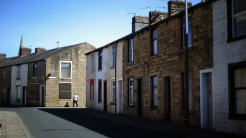 Getty Images Street in Burnley