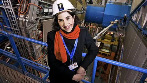 CERN/SCIENCE PHOTO LIBRARY Fabiola Gianotti