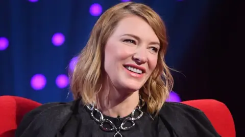 PA Media Cate Blanchett on the Graham Norton Show