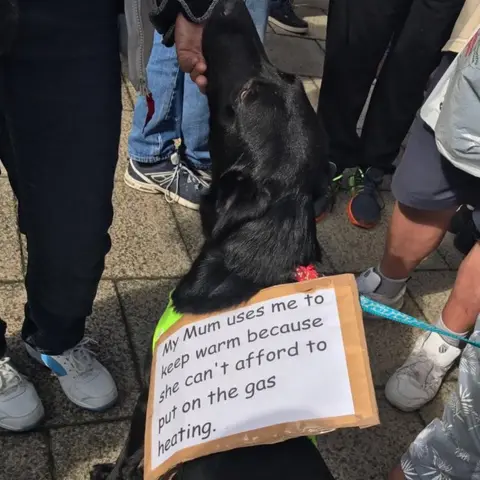 Manx Gas protest