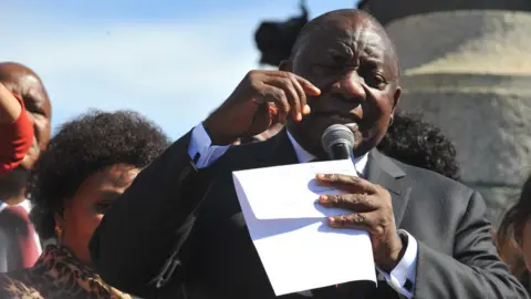 Getty Images President Cyril Ramaphosa