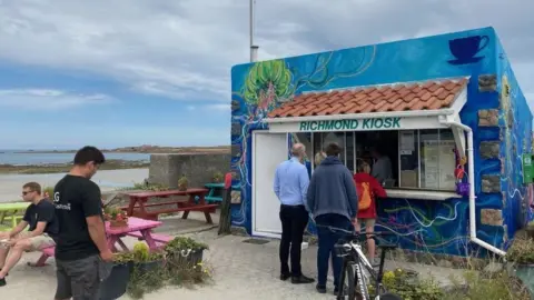 BBC Richmond kiosk in Guernsey