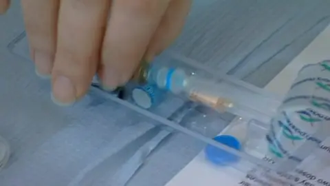 A vaccination needle