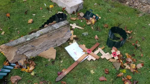 Peter Goodridge Masonry in the church garden