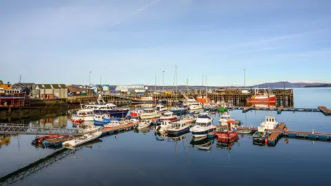 Getty Images Boats in Mallaig harbour