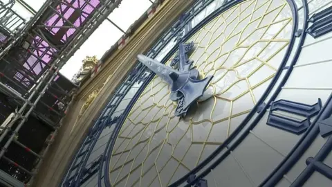 BBC Big Ben clock face