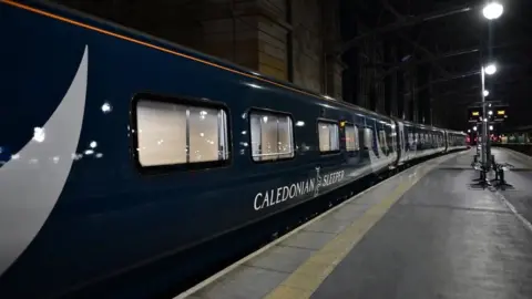 Caledonian Sleeper Exterior of the new Caledonian Sleeper