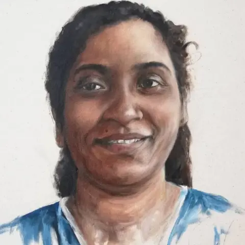 Alice Evans Goodwill A portrait of Miji Bobi - staff nurse