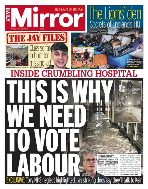 Daily Mirror: This is why we need to vote Labour