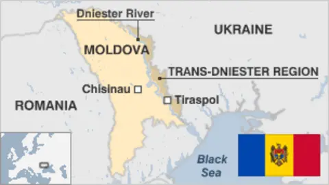 Map of Moldova