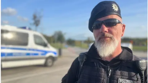 BBC German police officer