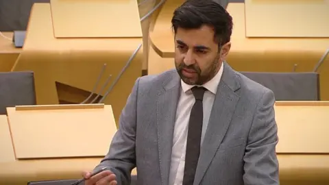 Scottish Parliament TV Humza Yousaf