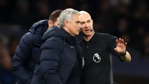 Referee Anthony Taylor stopped play during the second half after Chelsea defender Antonio Rudiger complained of hearing monkey noises