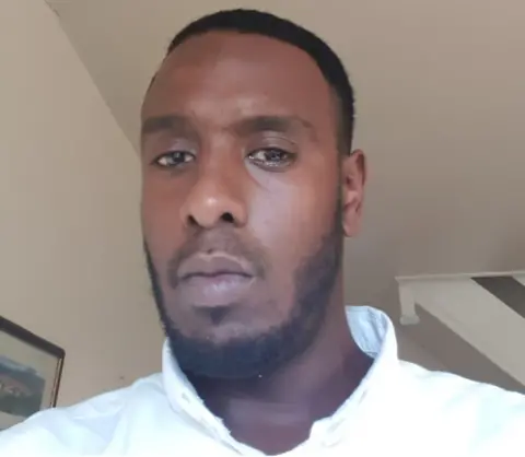 Humberside Police A selfie of Abdi Ali with his mouth closed