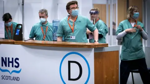 Getty Images NHS staff