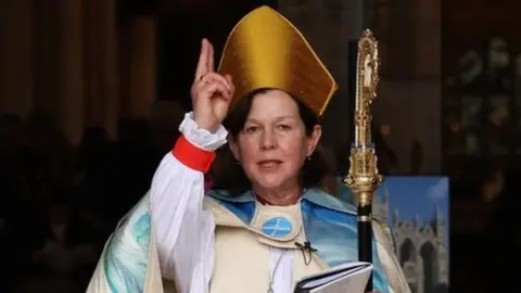 The Right Reverend Debbie Sellin the new Bishop of Peterborough