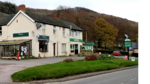 Jaggery/Geograph Browns Village Stores in Llandogo