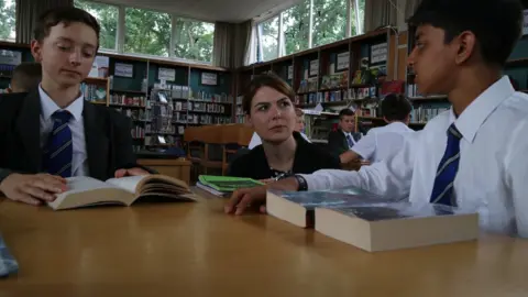 BBC Boys at Bournemouth School which is bidding for money to expand