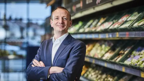 Aldi Aldi UK's chief executive Giles Hurley