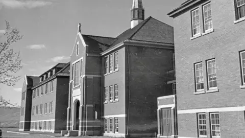 Reuters The main administrative building at the Kamloops Indian Residential School is seen in Kamloops, British Columbia