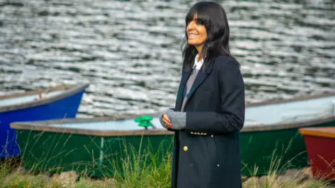 Claudia Winkleman in the BBC series The Traitors