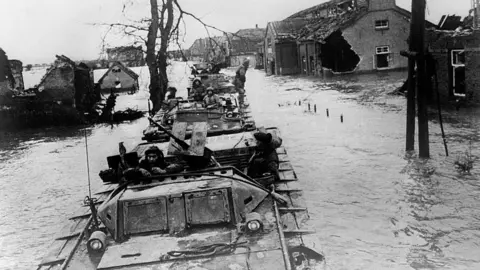 Keystone-France/Getty Images Buffalo military vehicle, circa 1940