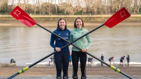 PA Media Twins Catherine and Gemma King