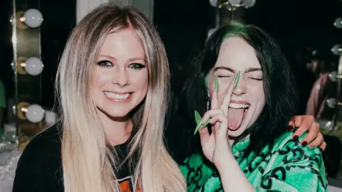 Billie Eilish / Instagram Avril Lavigne and Billie Eilish