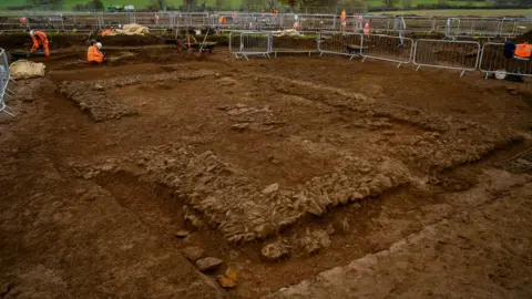 HS2 Archaeological dig in South Northamptonshire