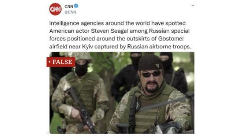 Ukraine Invasion: False Claims The War Is A Hoax Go Viral - BBC News